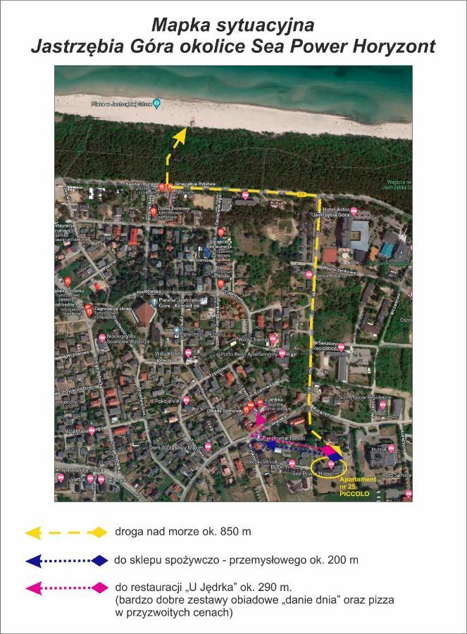 Sea Power Horyzont Apartament 25 Piccolo Jastrzebia Gora Ngoại thất bức ảnh
